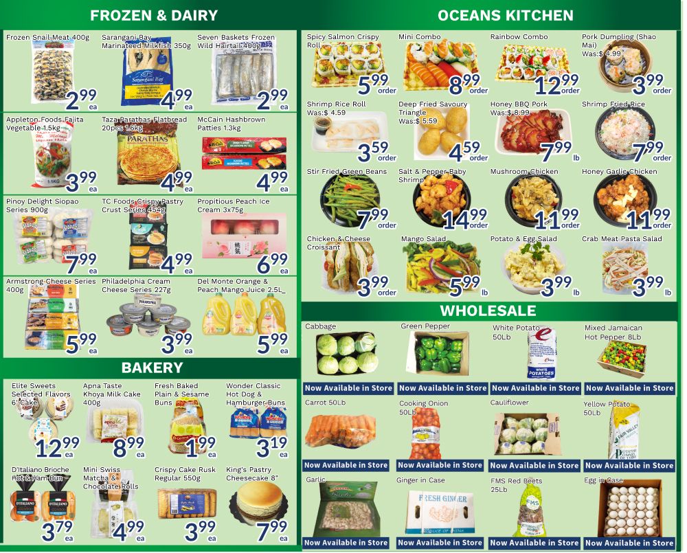 Oceans Fresh Food Market (Brampton) Flyer July 3 to 9