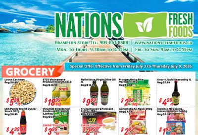 Nations Fresh Foods (Brampton) Flyer July 3 to 9
