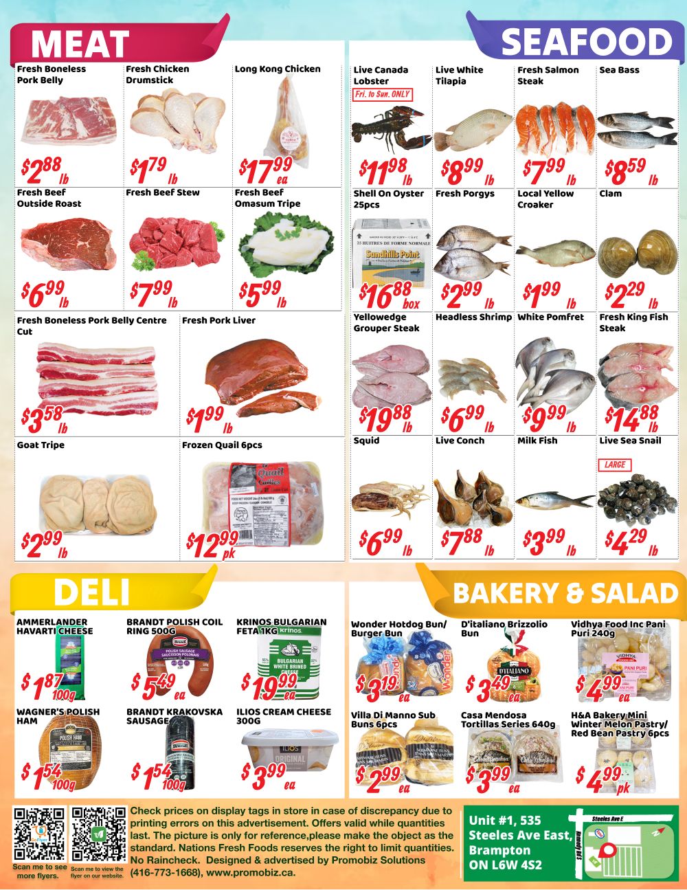 Nations Fresh Foods (Brampton) Flyer July 3 to 9