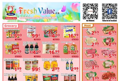 Fresh Value (Etobicoke) Flyer July 3 to 9