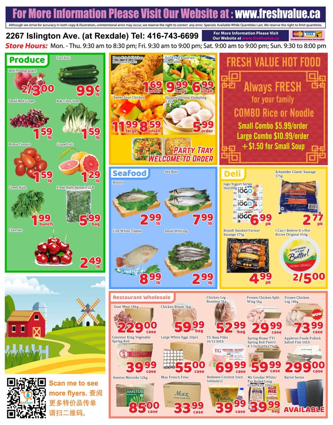 Fresh Value (Etobicoke) Flyer July 3 to 9