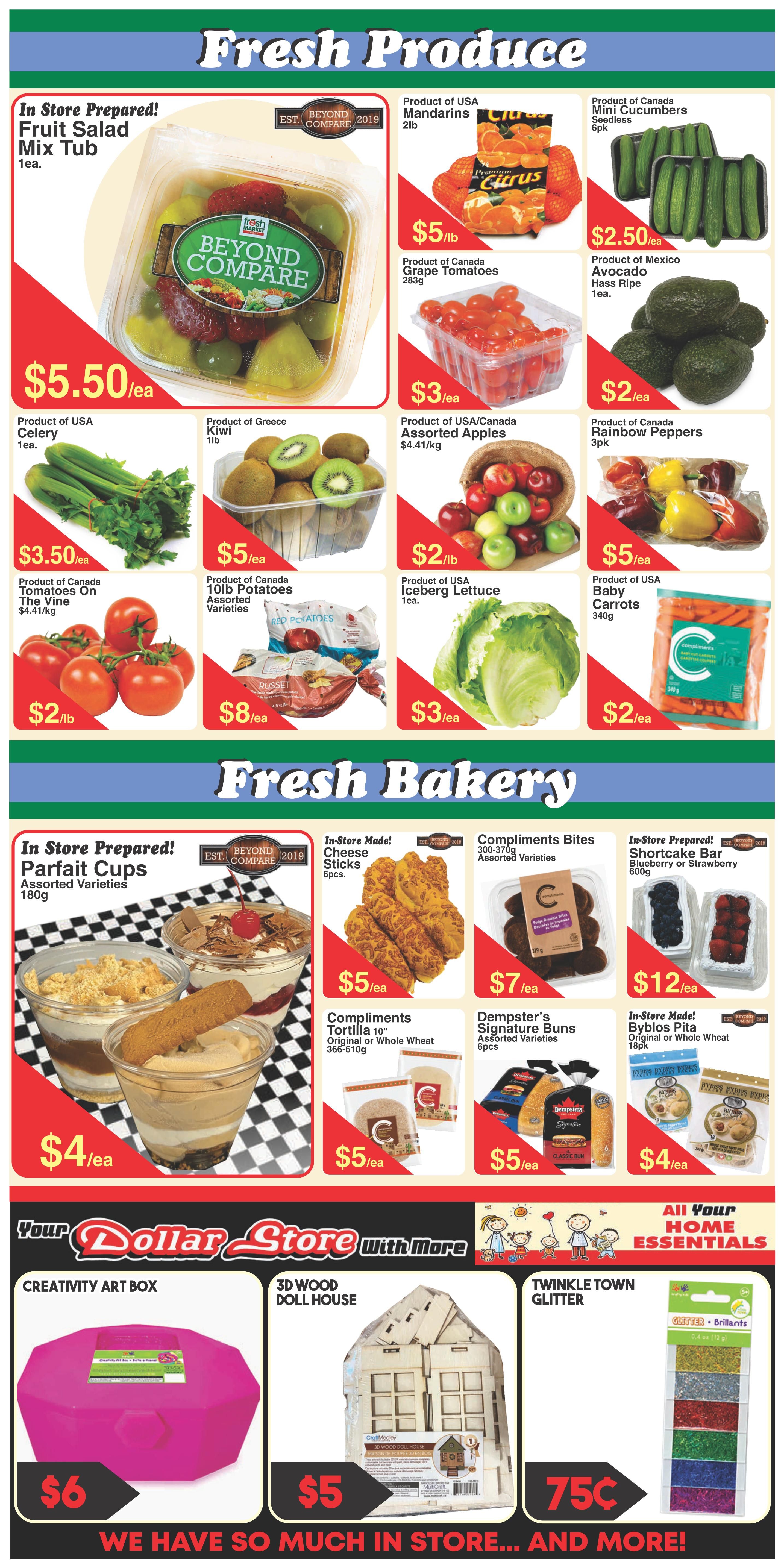 Fresh Market Foods Flyer July 3 to 9