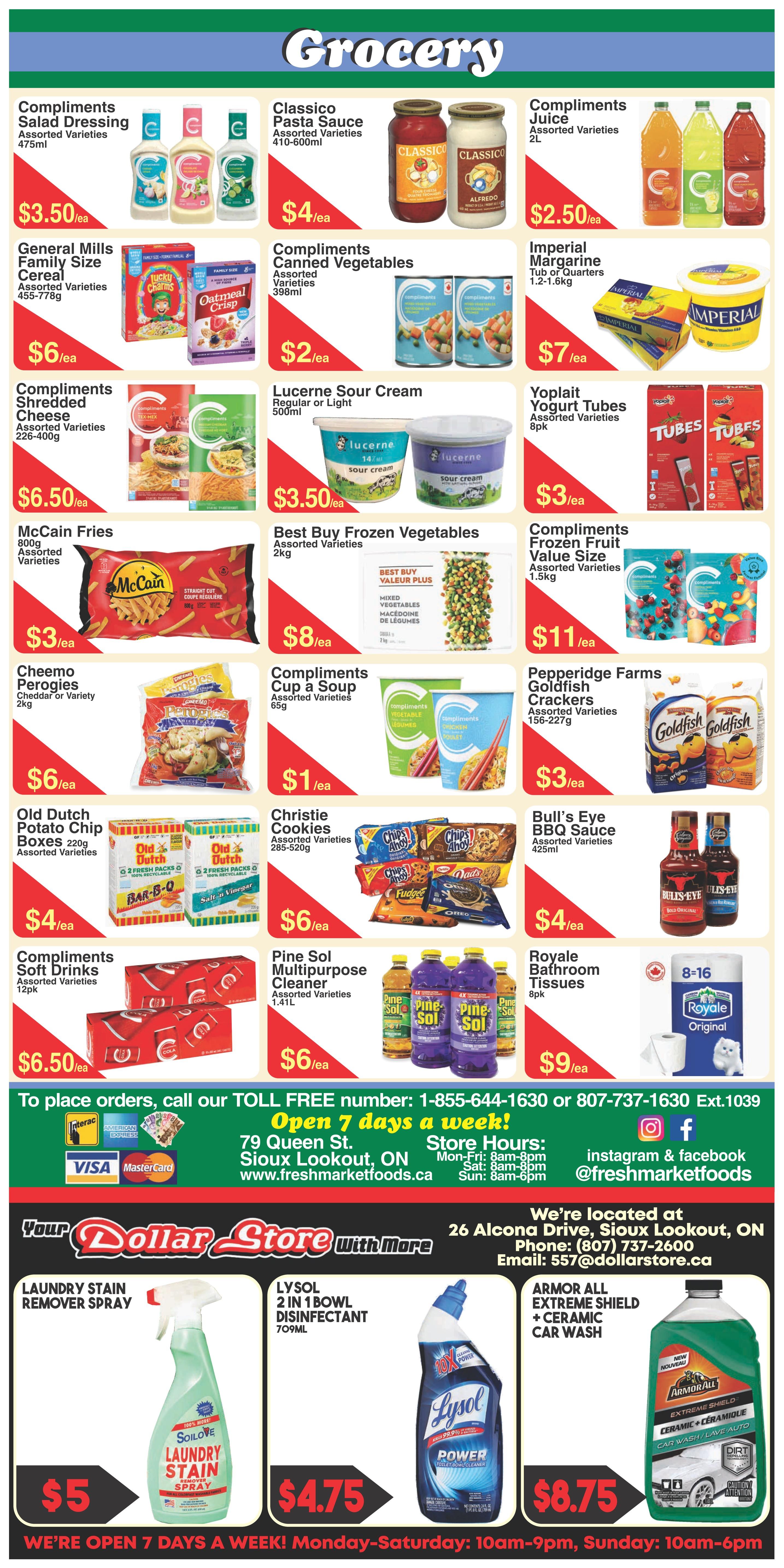 Fresh Market Foods Flyer July 3 to 9