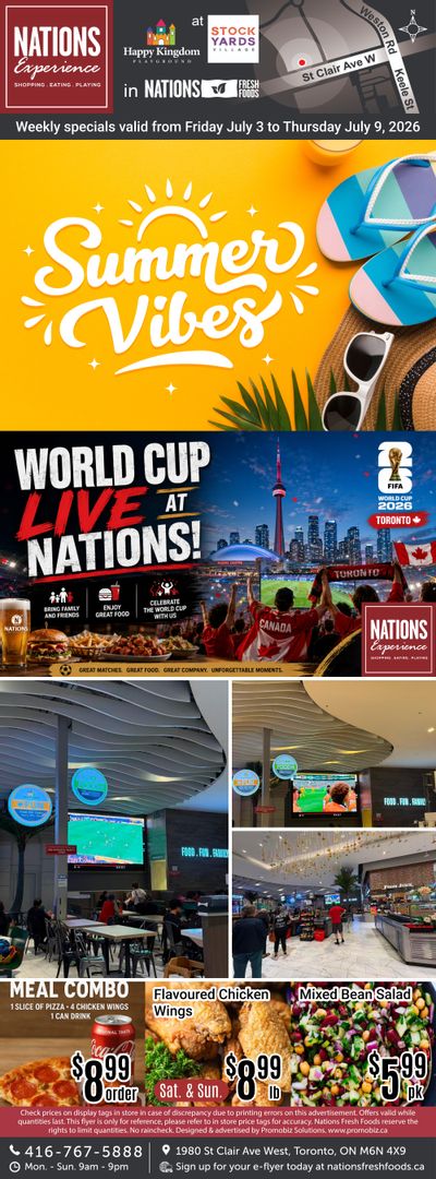 Nations Fresh Foods (Toronto) Flyer July 3 to 9