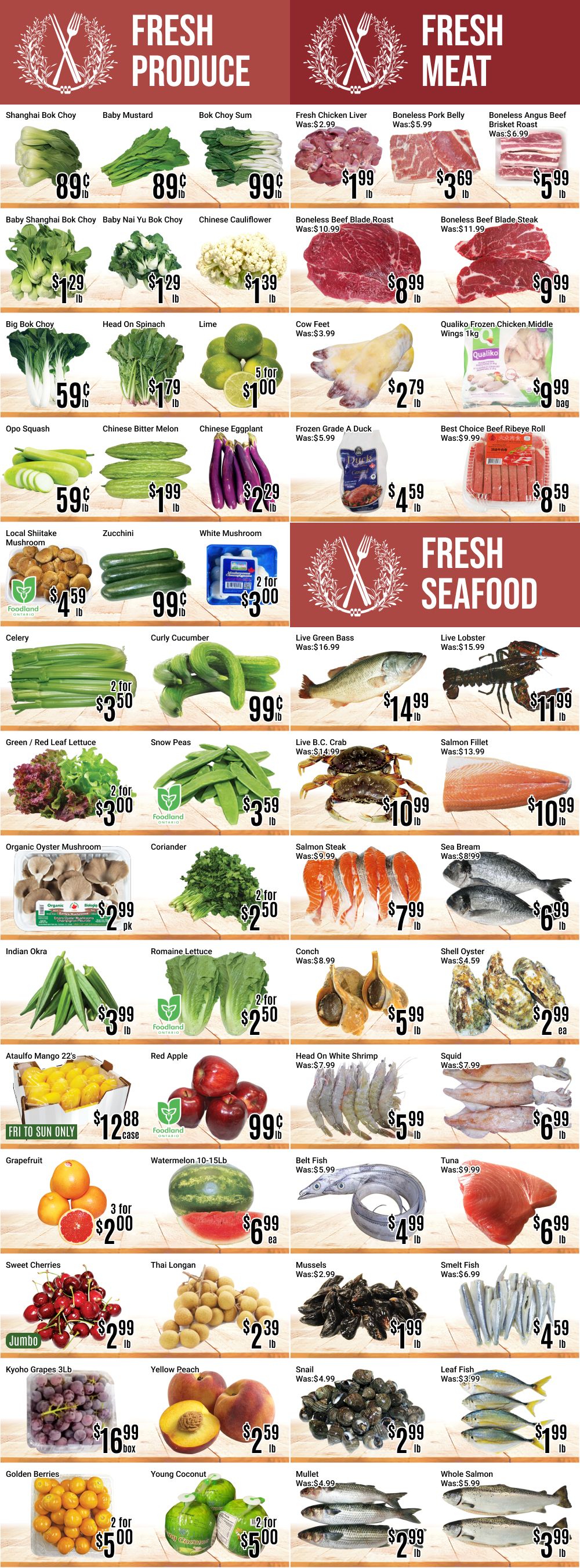 Nations Fresh Foods (Toronto) Flyer July 3 to 9
