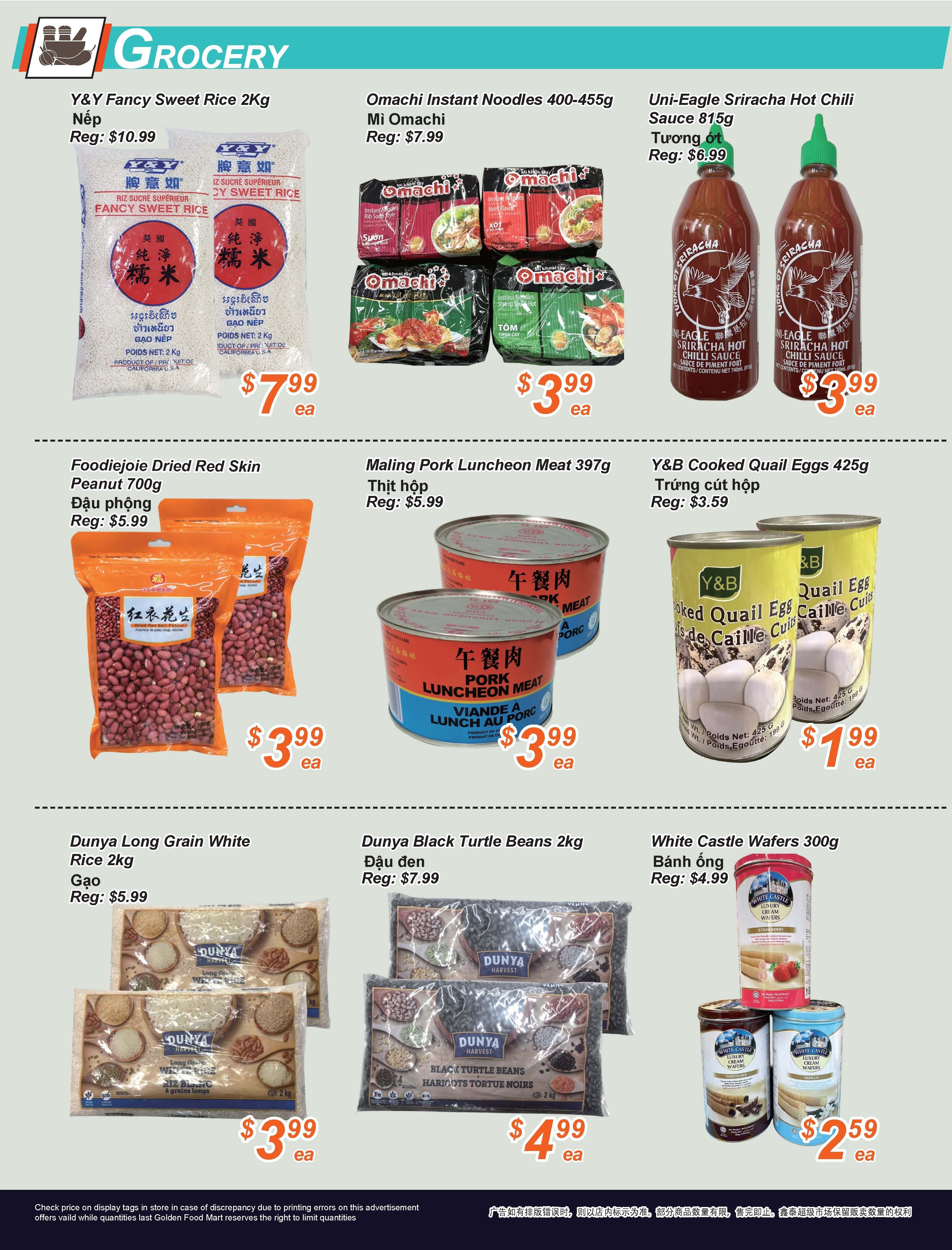 Golden Fresh Market Flyer July 3 to 9