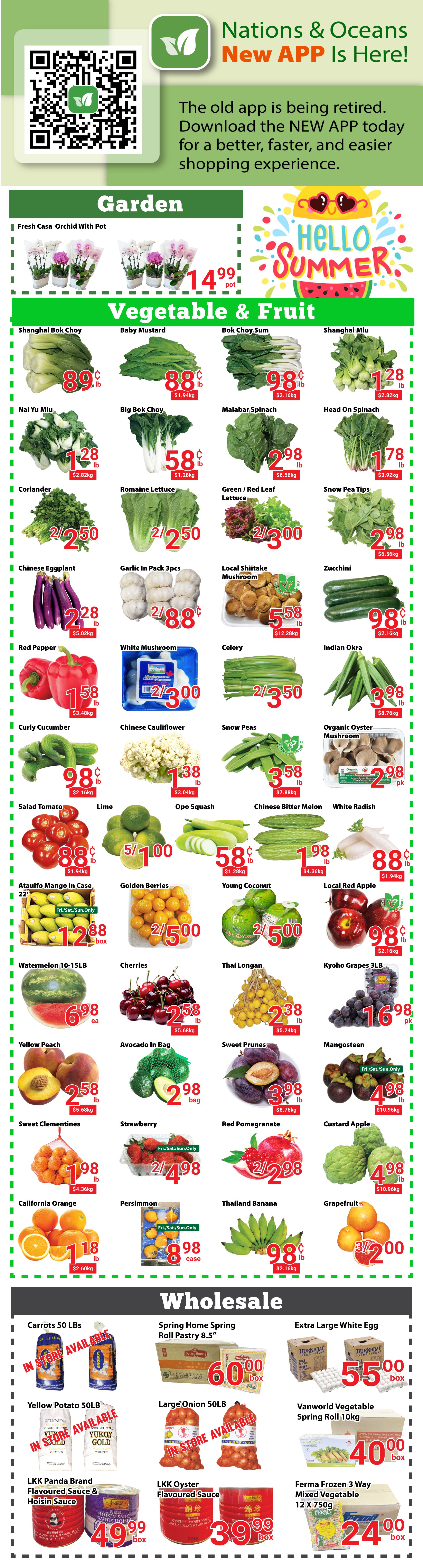 Nations Fresh Foods (Vaughan) Flyer July 3 to 9