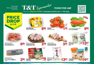 T&T Supermarket (London & Waterloo) Flyer July 3 to 9