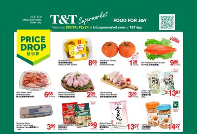 T&T Supermarket (Ottawa & Kanata) Flyer July 3 to 9