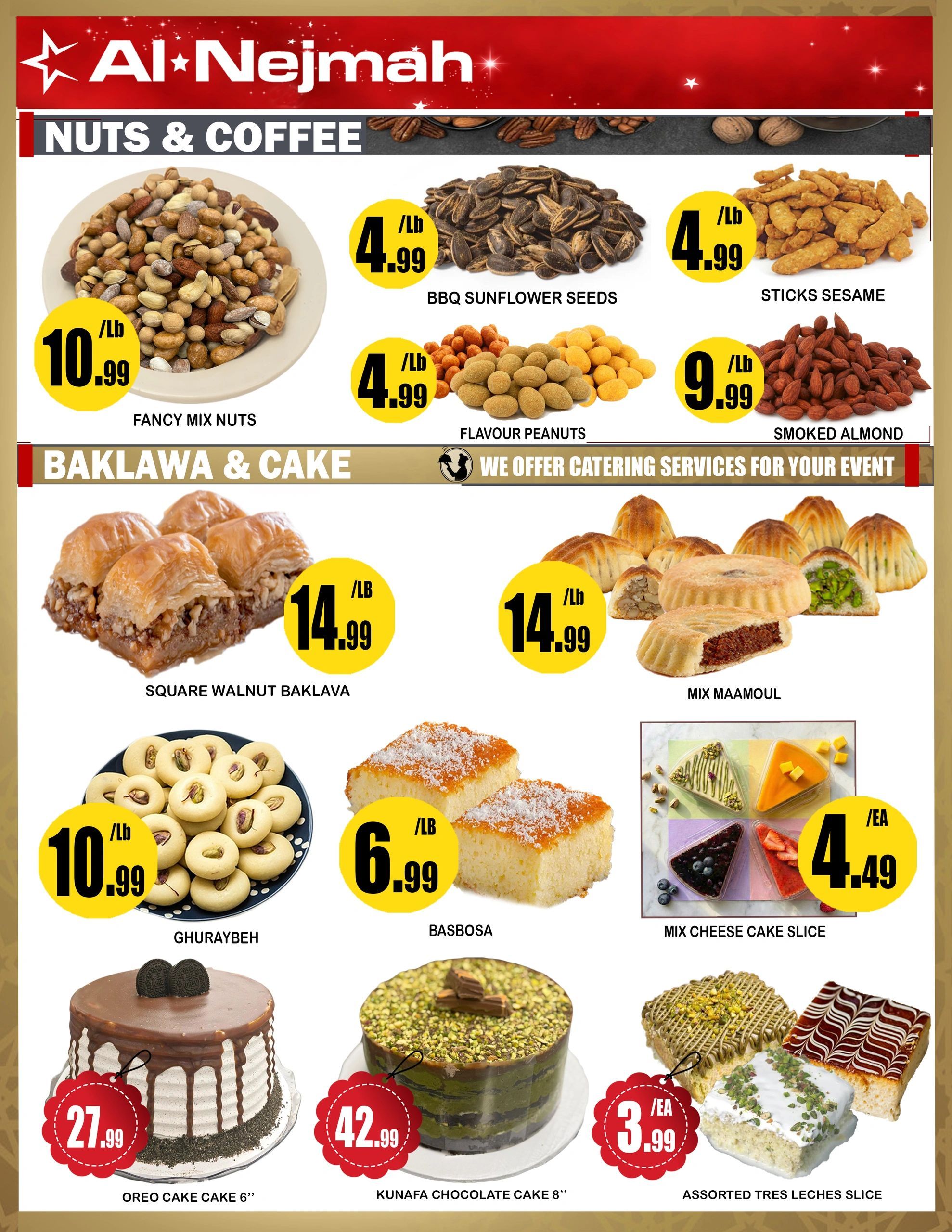 Alnejmah Fine Foods Inc. Flyer July 3 to 9