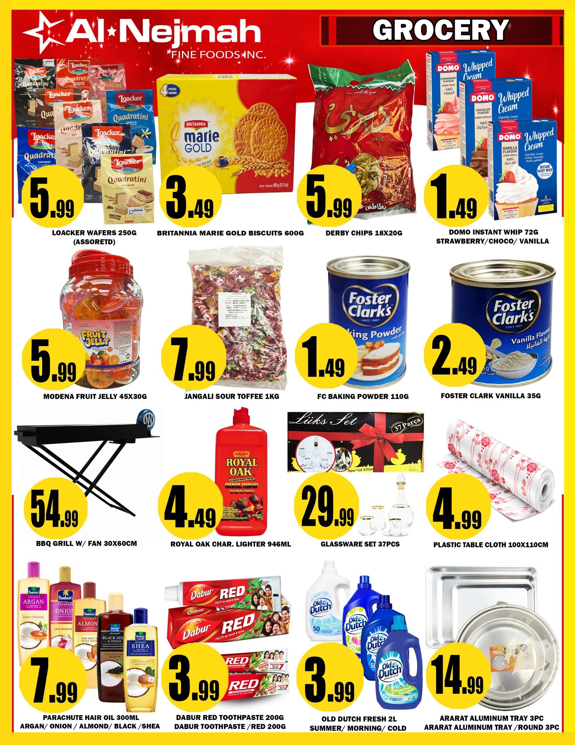 Alnejmah Fine Foods Inc. Flyer July 3 to 9