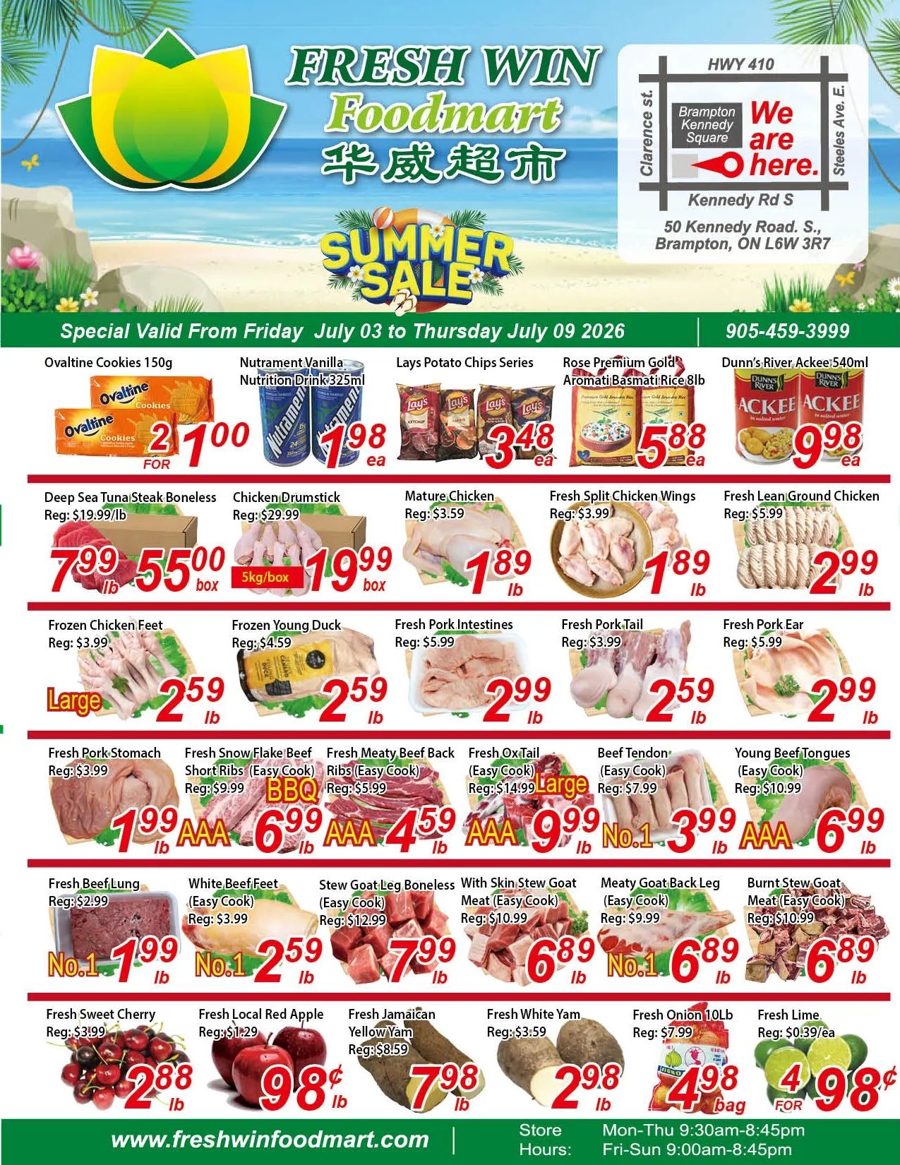 Fresh Win Foodmart Flyer July 3 to 9