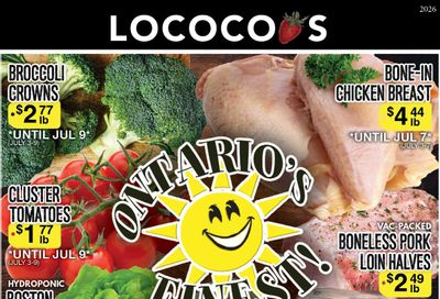 Lococo's Flyer July 3 to 9