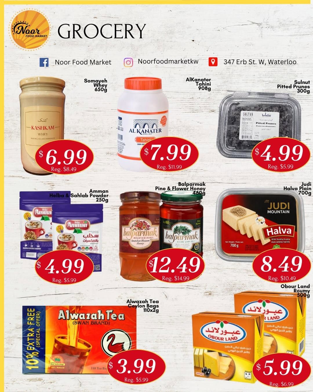 Noor Food Market Flyer July 3 to 9