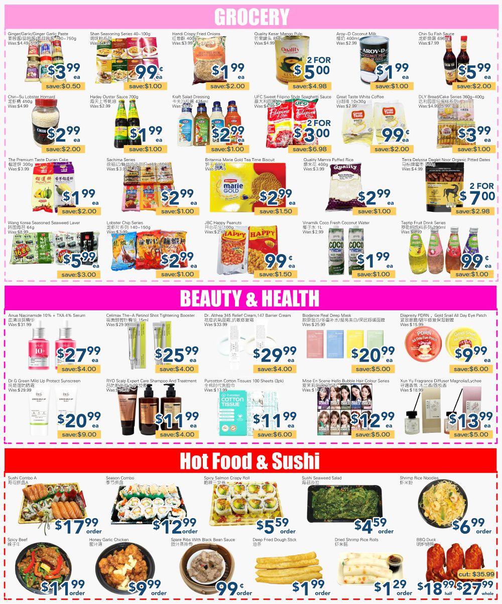 Oceans Fresh Food Market (Mississauga) Flyer July 3 to 9