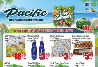 Pacific Fresh Food Market (North York) Flyer July 3 to 9
