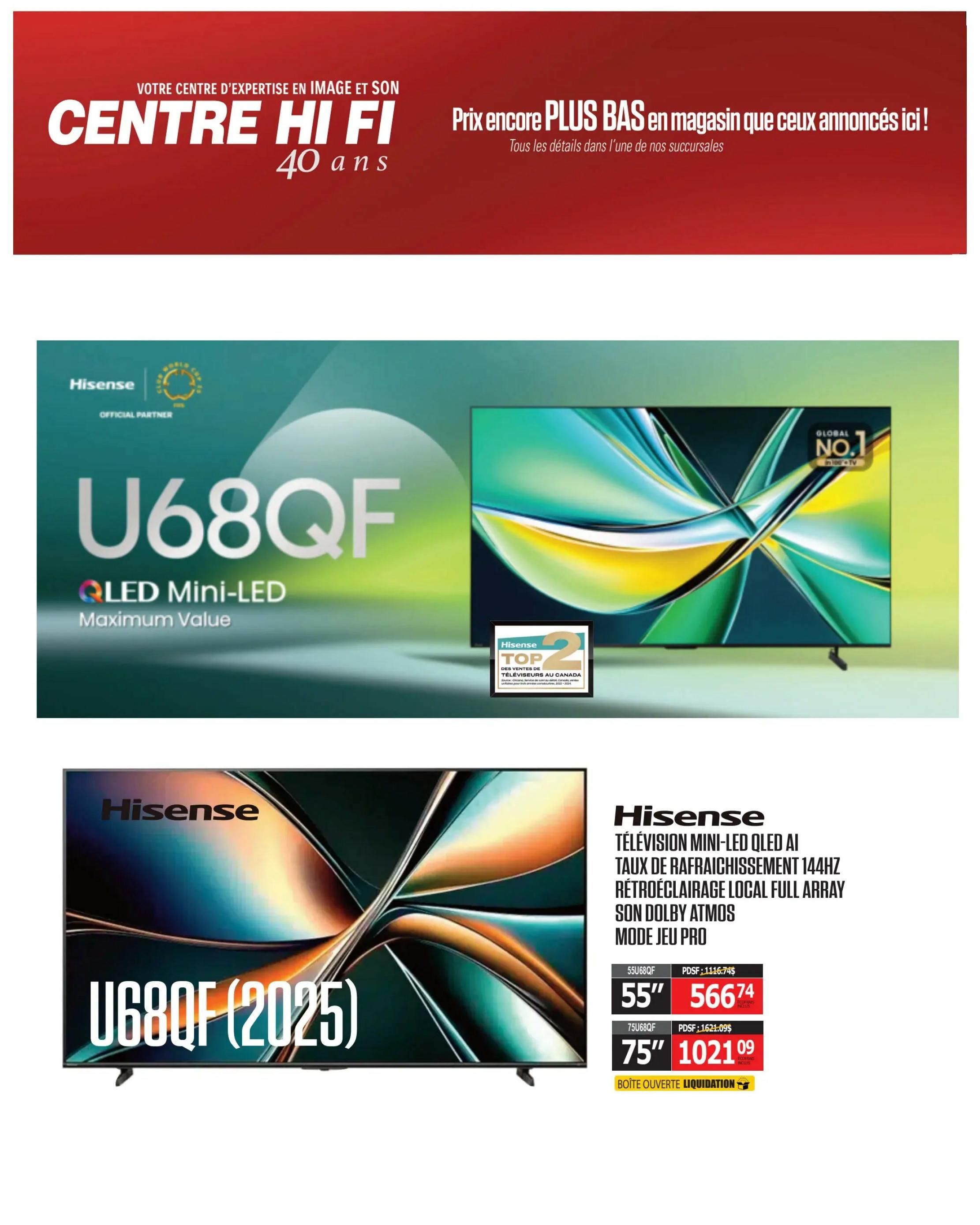 Centre Hi-Fi Flyer July 3 to 9