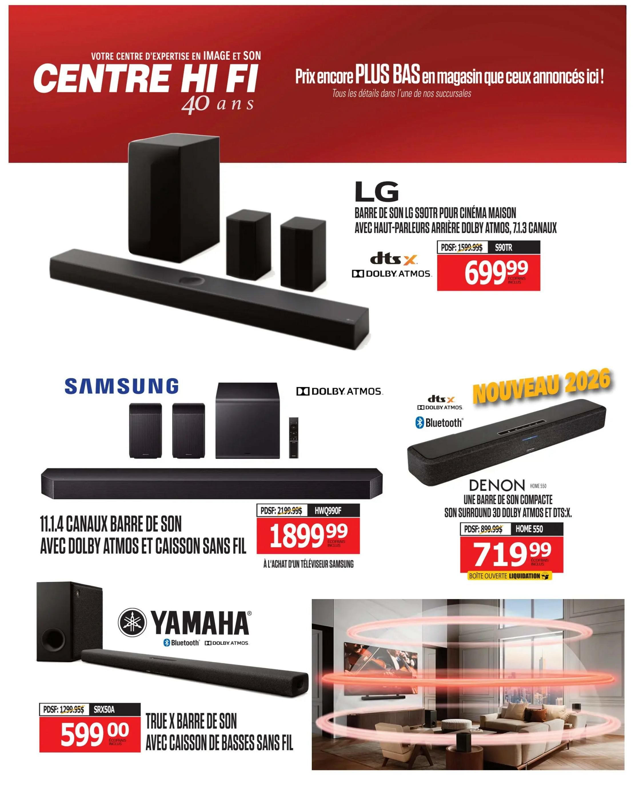 Centre Hi-Fi Flyer July 3 to 9