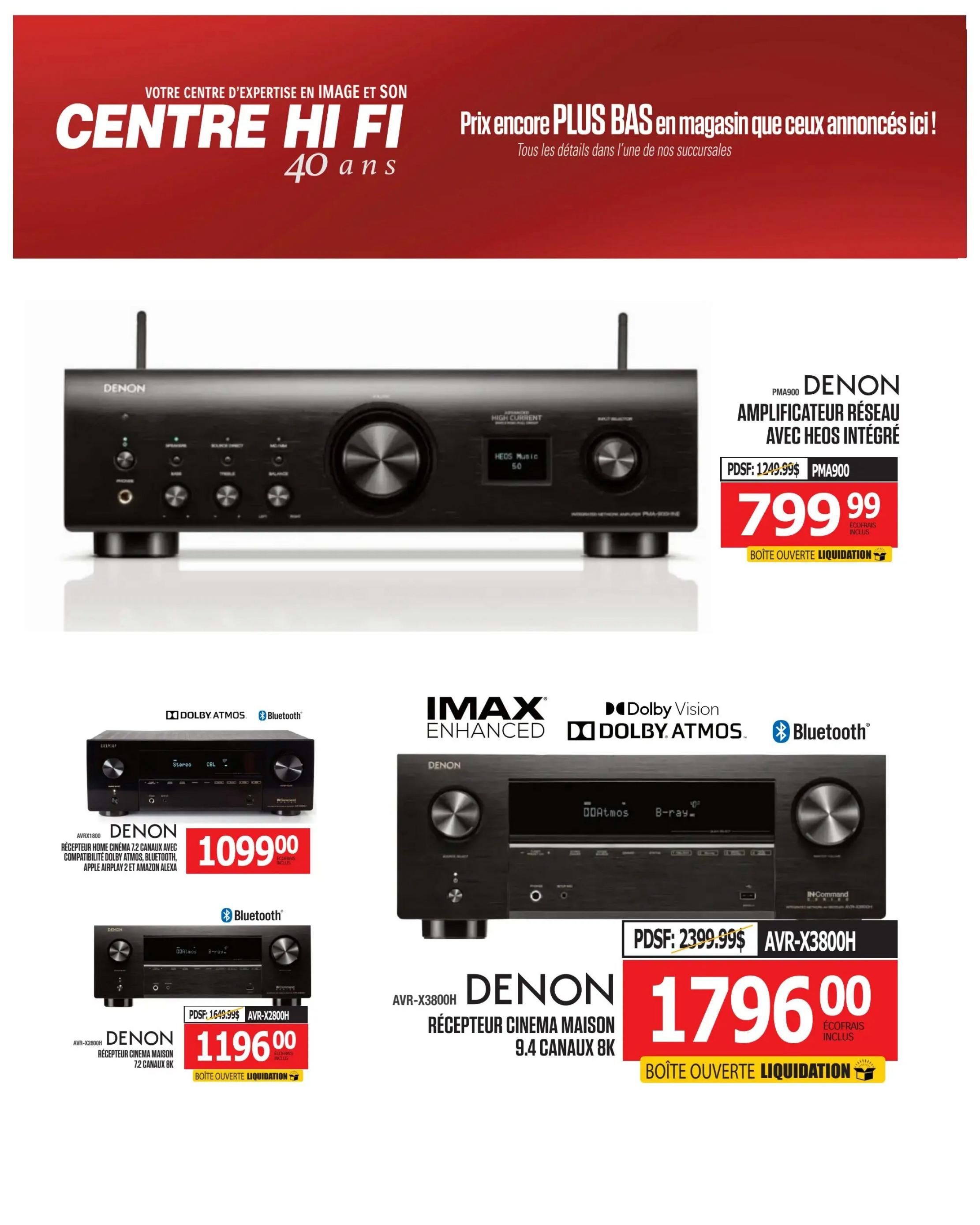 Centre Hi-Fi Flyer July 3 to 9