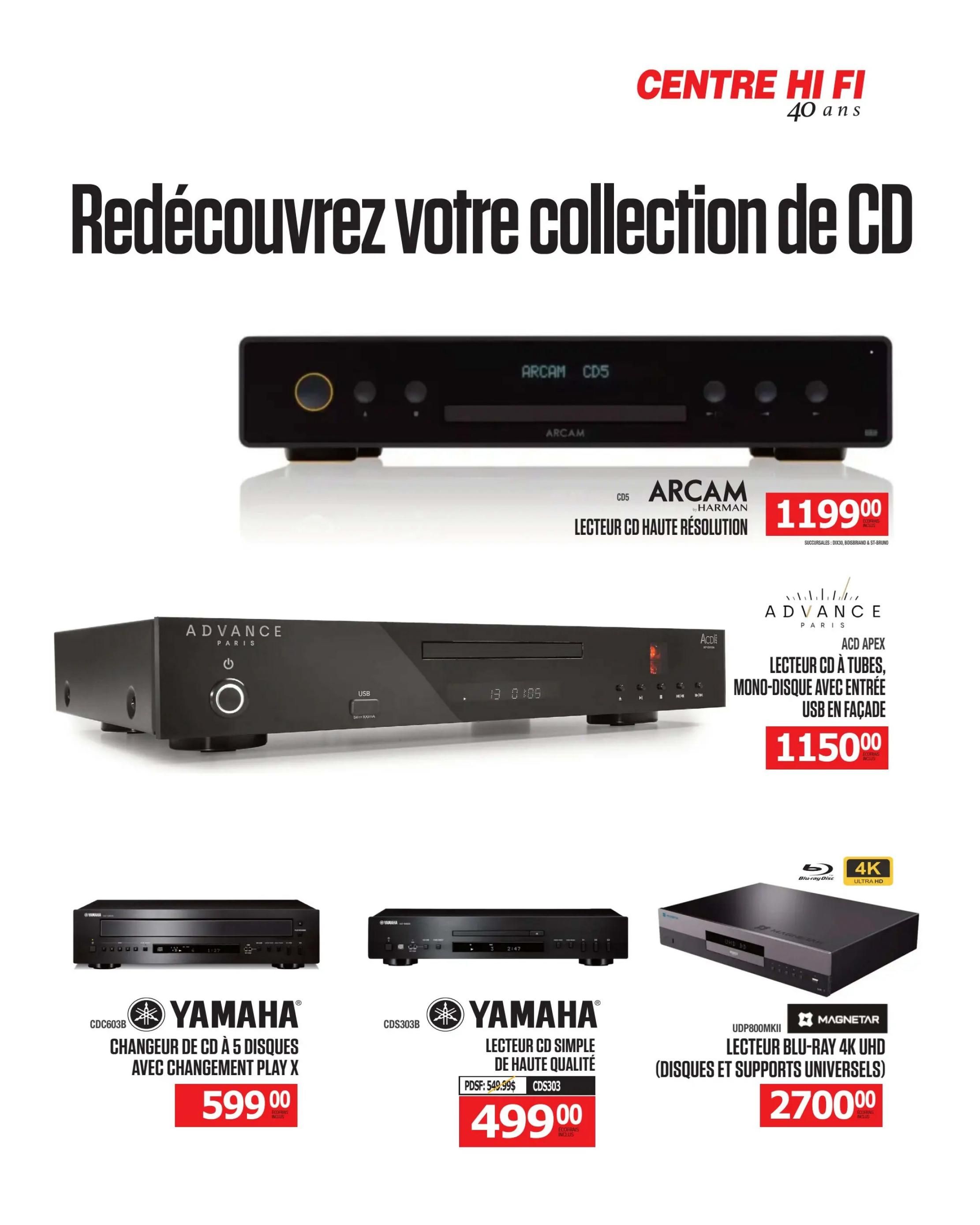 Centre Hi-Fi Flyer July 3 to 9