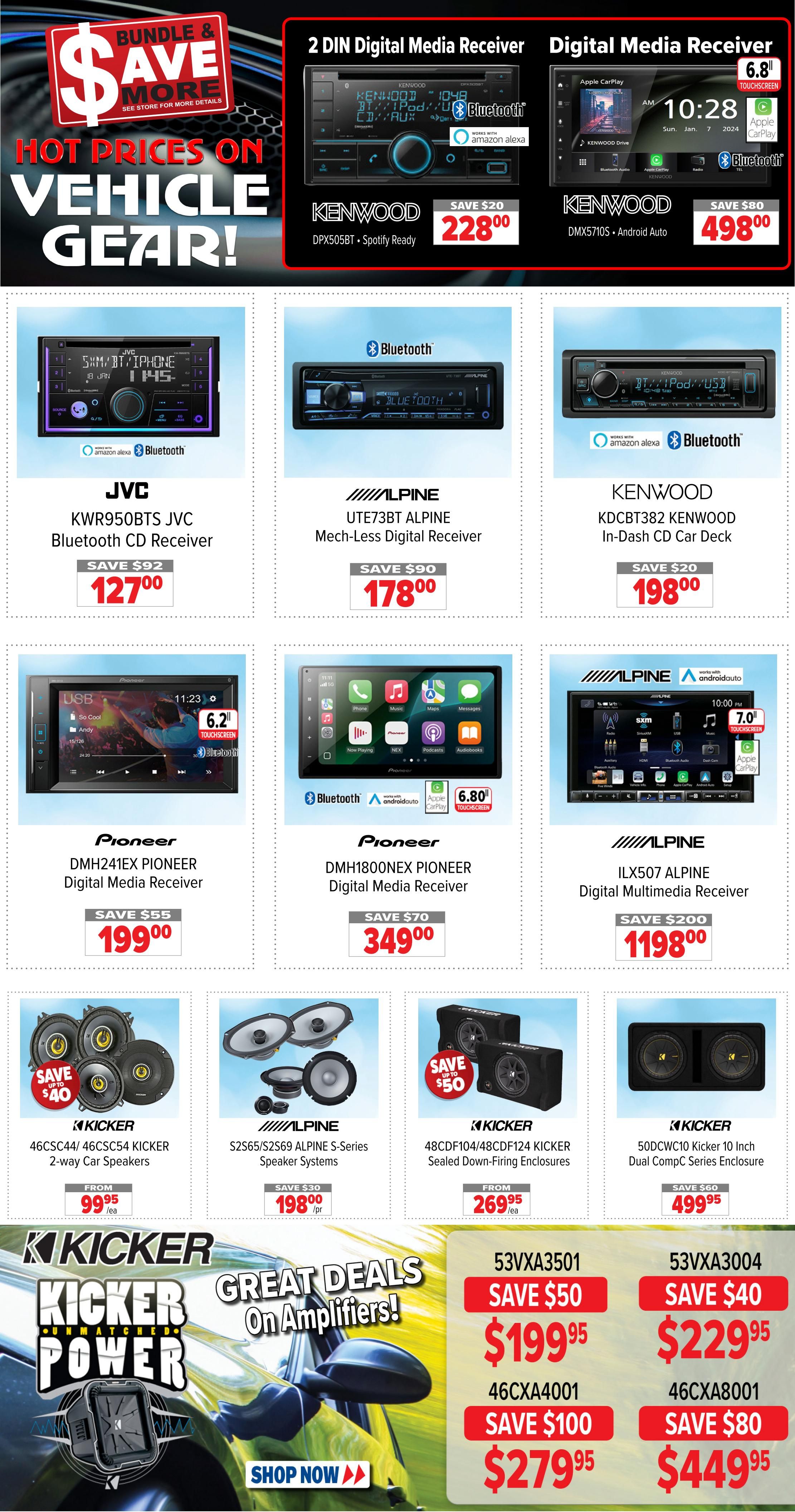 2001 Audio Video Flyer July 3 to 9