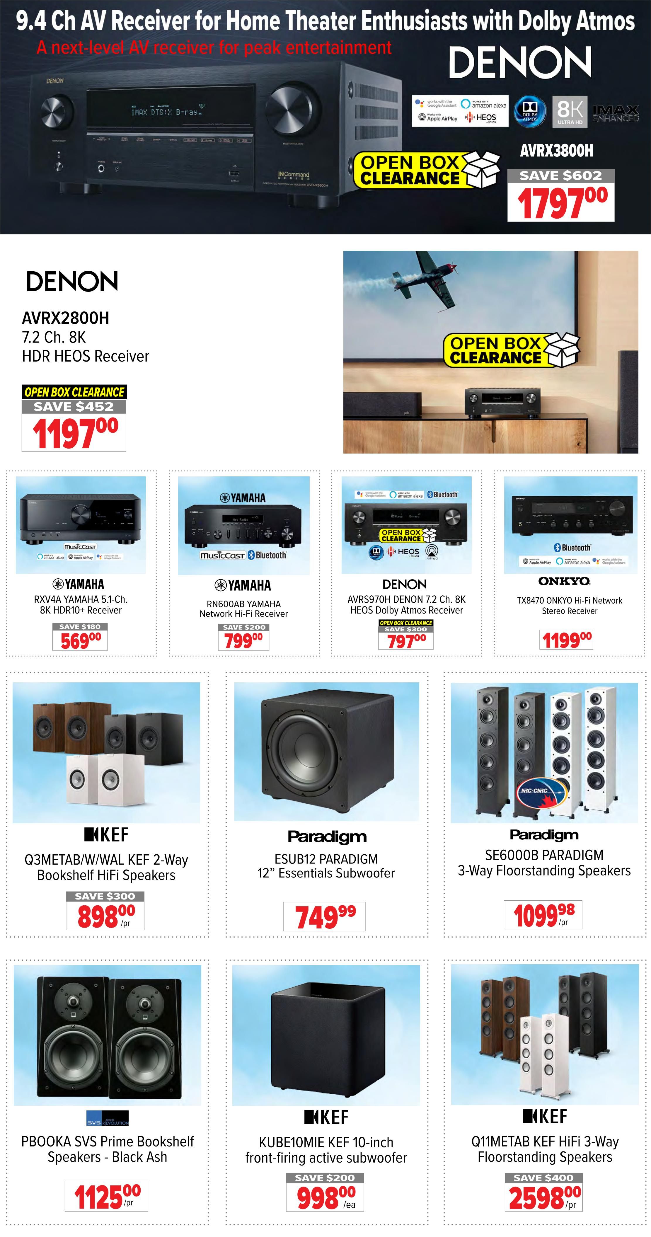 2001 Audio Video Flyer July 3 to 9