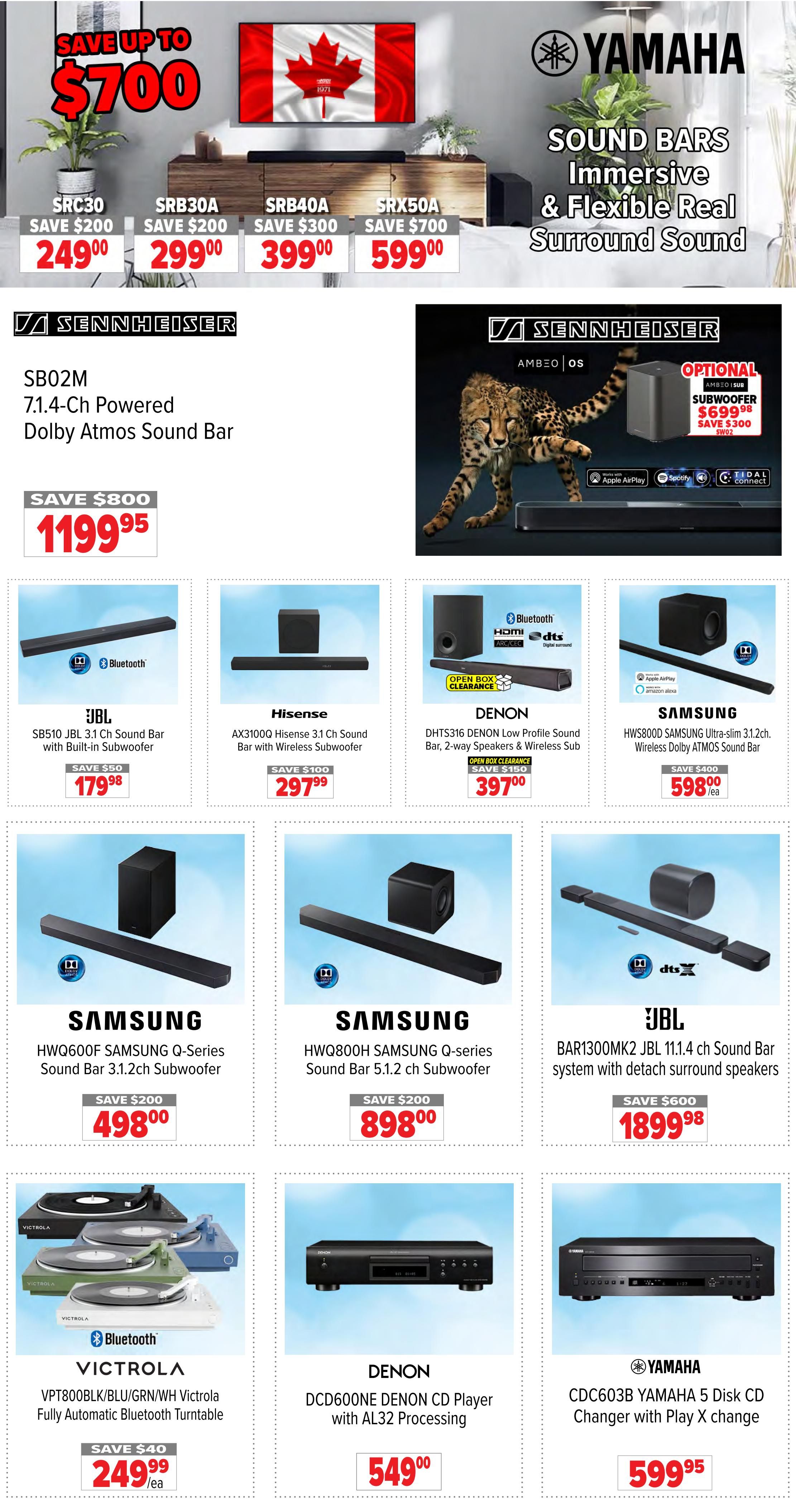 2001 Audio Video Flyer July 3 to 9