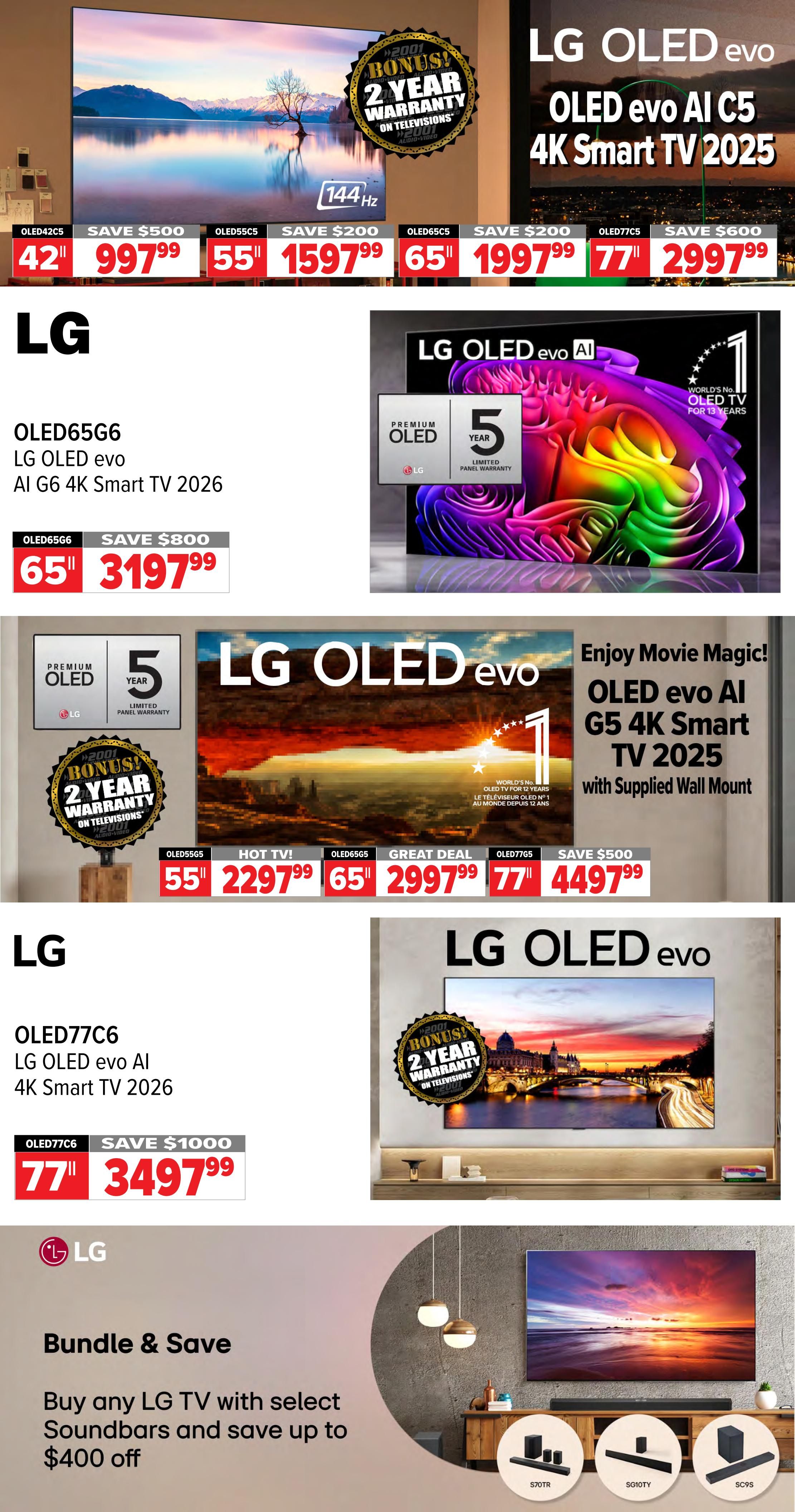2001 Audio Video Flyer July 3 to 9