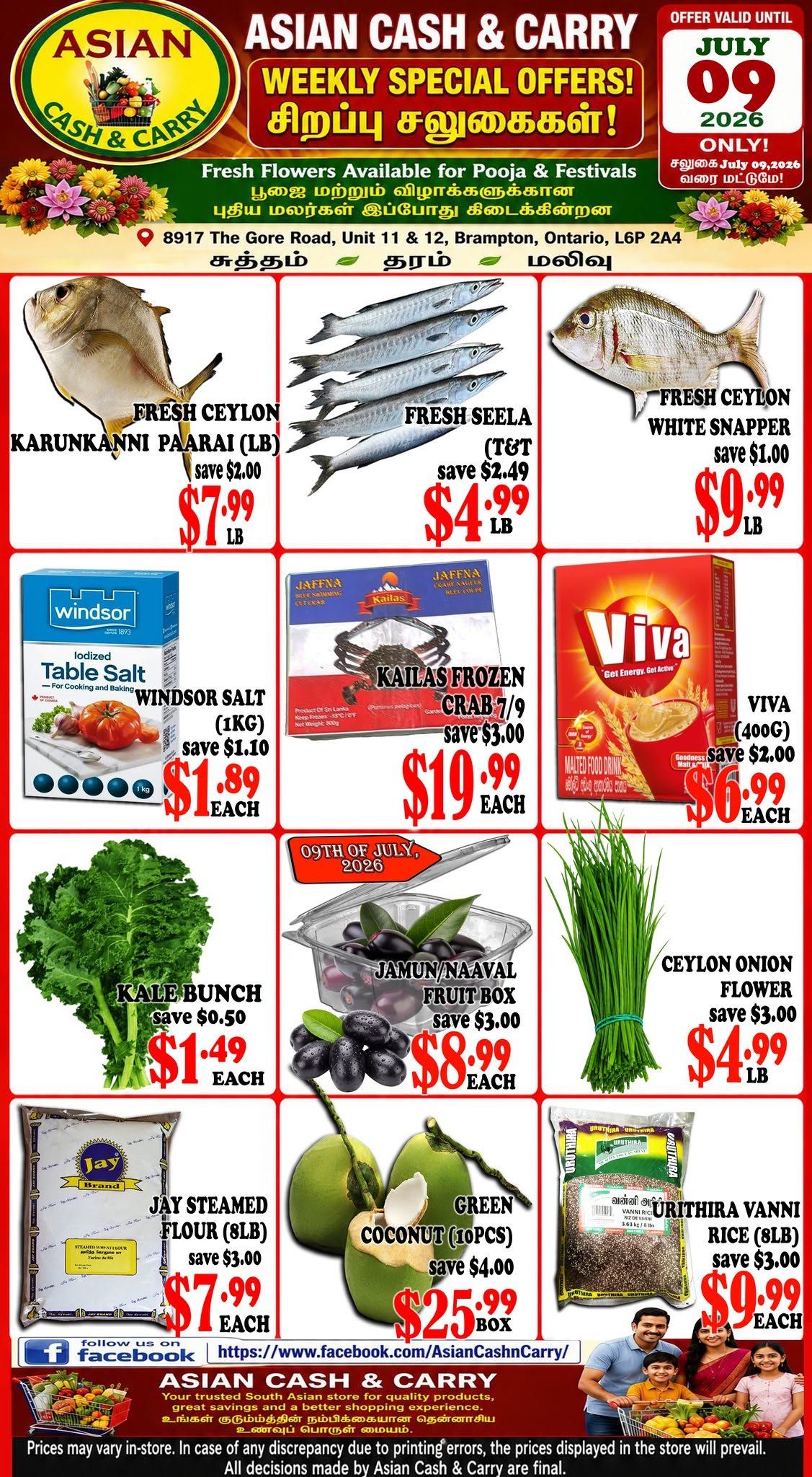 Asian Cash & Carry Flyer July 3 to 9