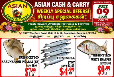 Asian Cash & Carry Flyer July 3 to 9