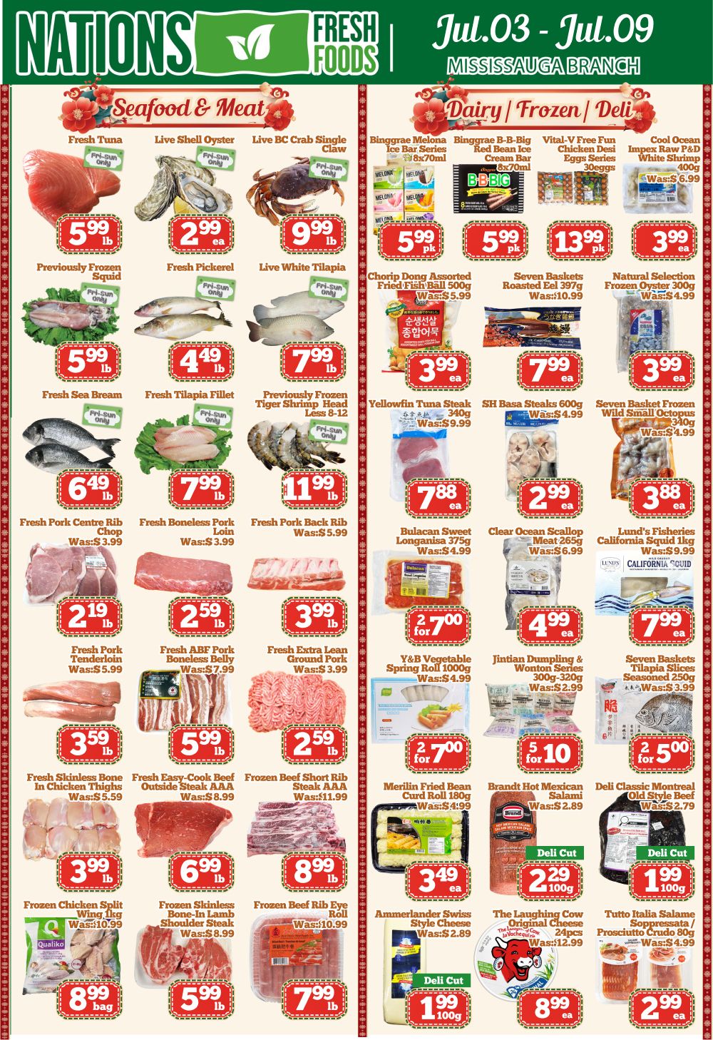 Nations Fresh Foods (Mississauga) Flyer July 3 to 9