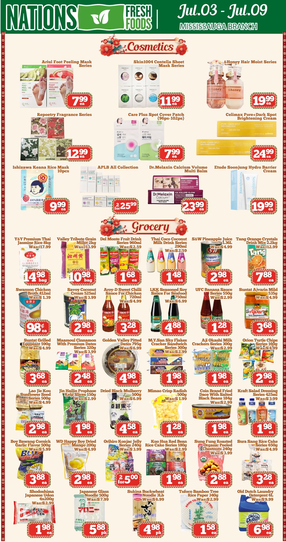 Nations Fresh Foods (Mississauga) Flyer July 3 to 9