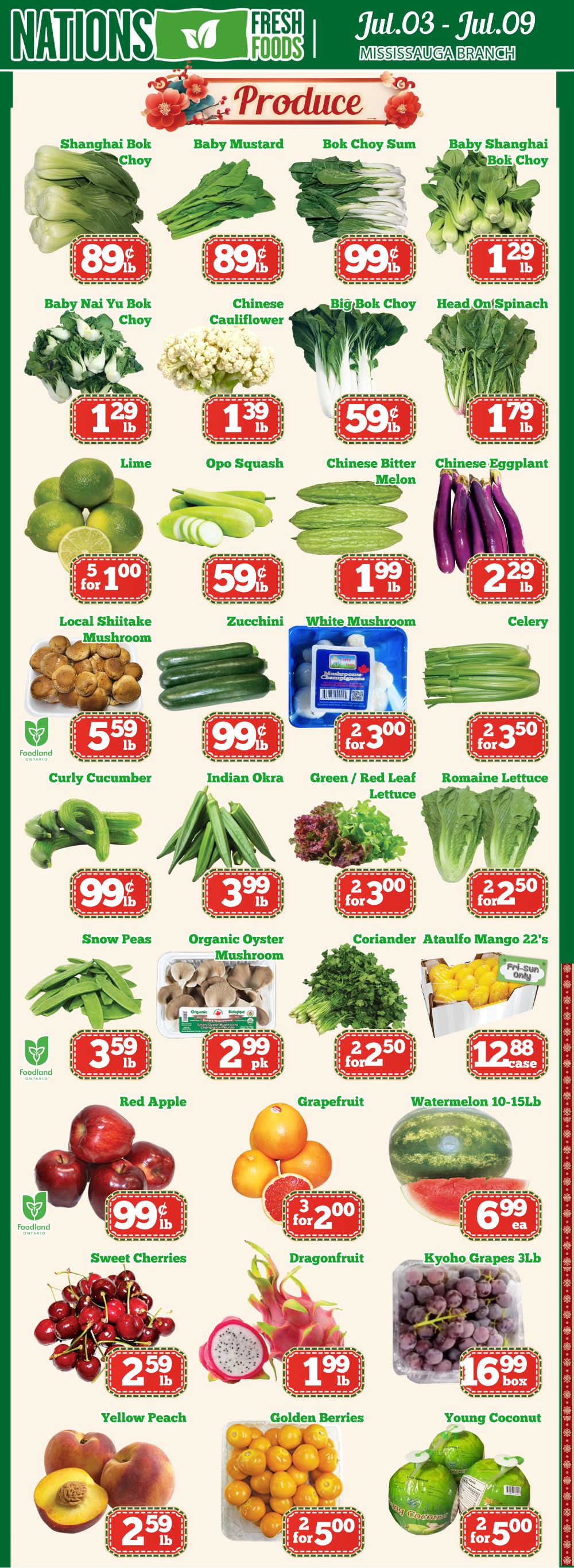 Nations Fresh Foods (Mississauga) Flyer July 3 to 9