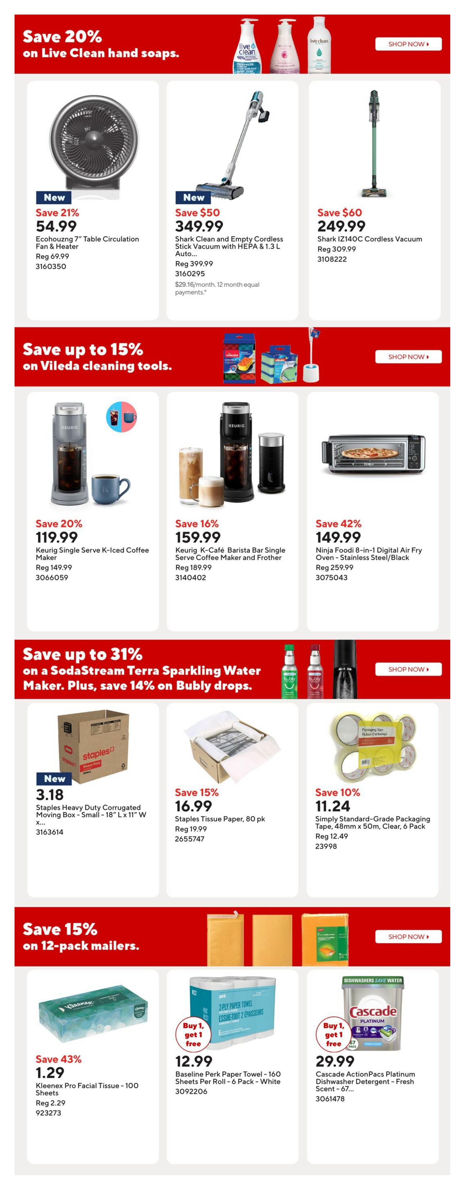 Staples Flyer July 3 to 9