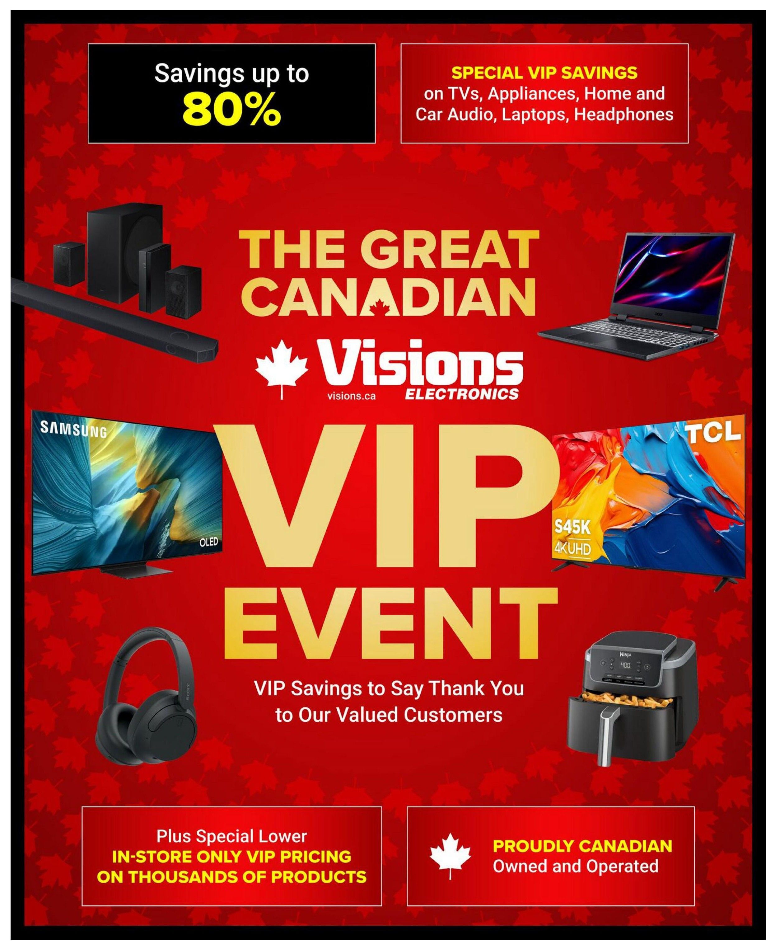 Visions Electronics Flyer July 3 to 9
