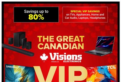Visions Electronics Flyer July 3 to 9