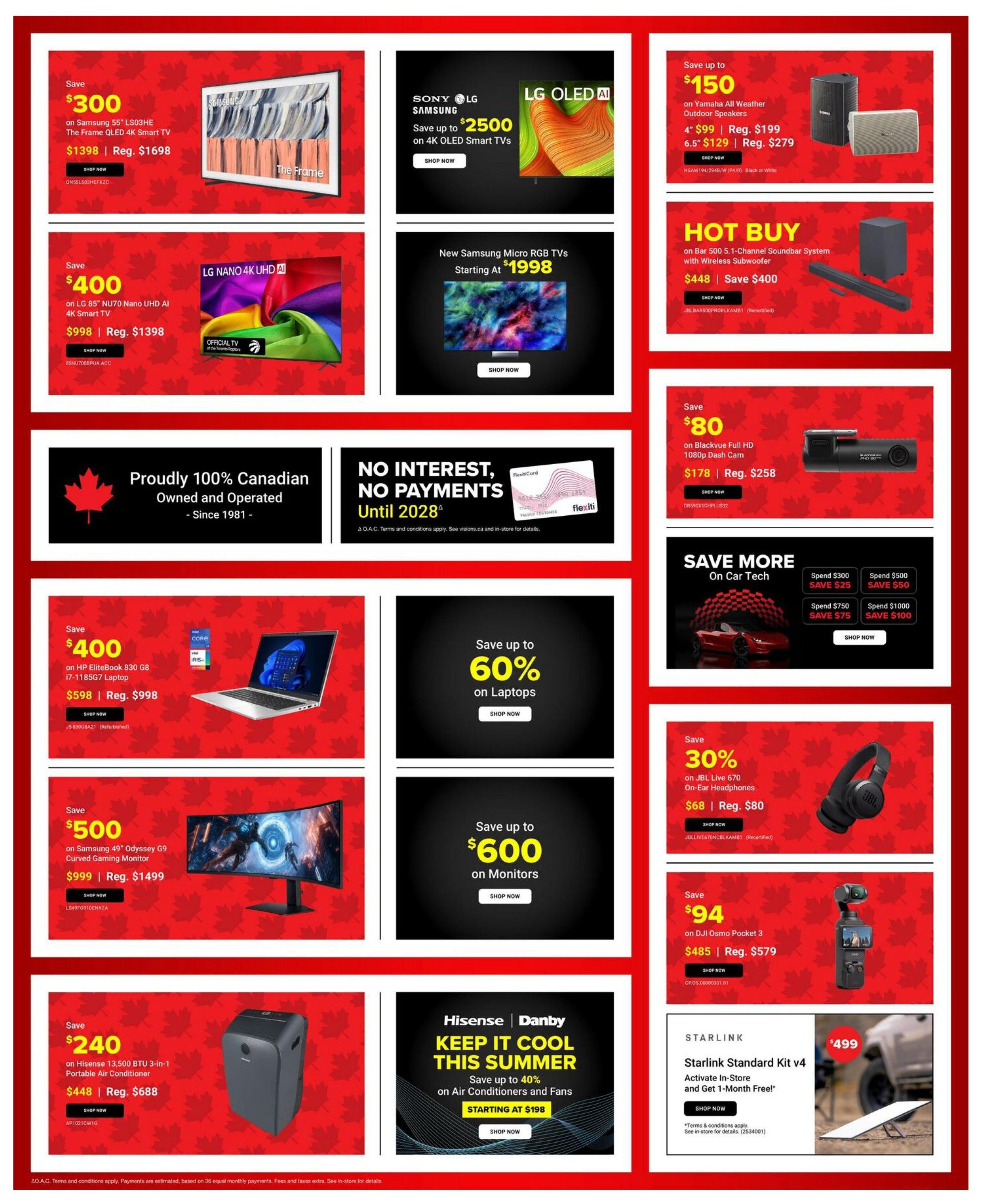 Visions Electronics Flyer July 3 to 9