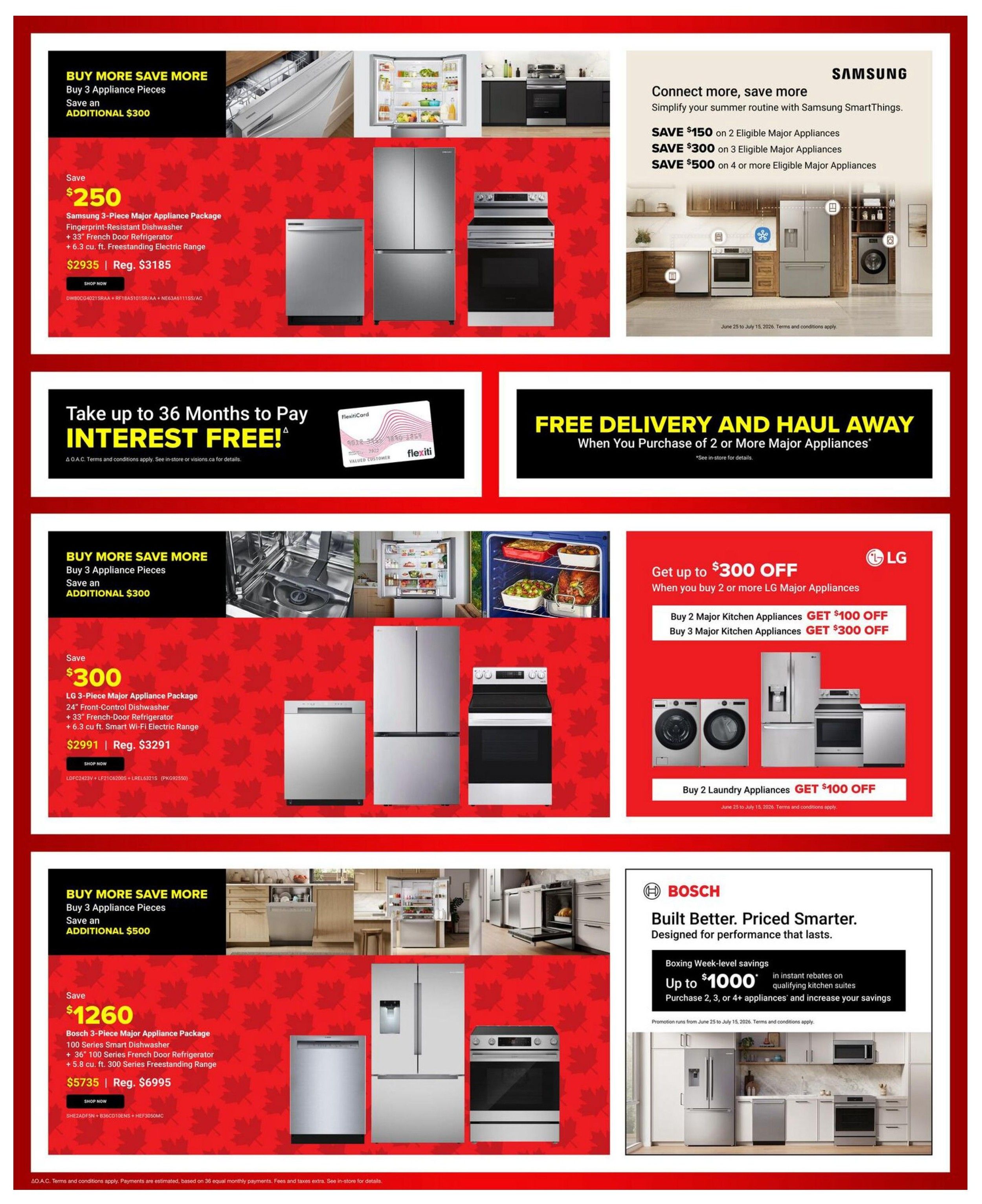 Visions Electronics Flyer July 3 to 9