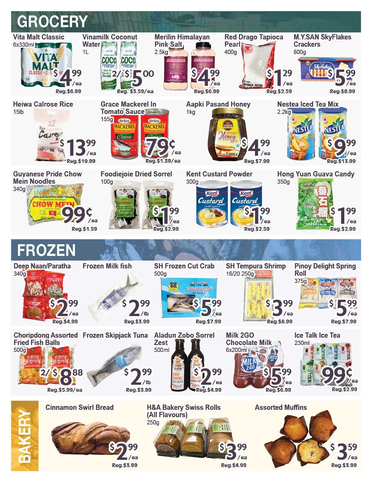 Blue Sky Supermarket (Pickering) Flyer July 3 to 9