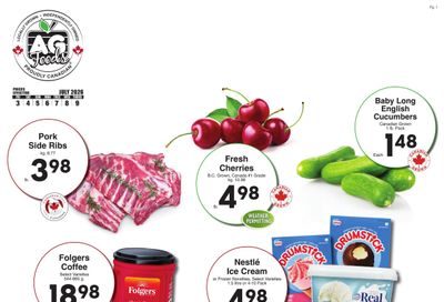 AG Foods Flyer July 3 to 9