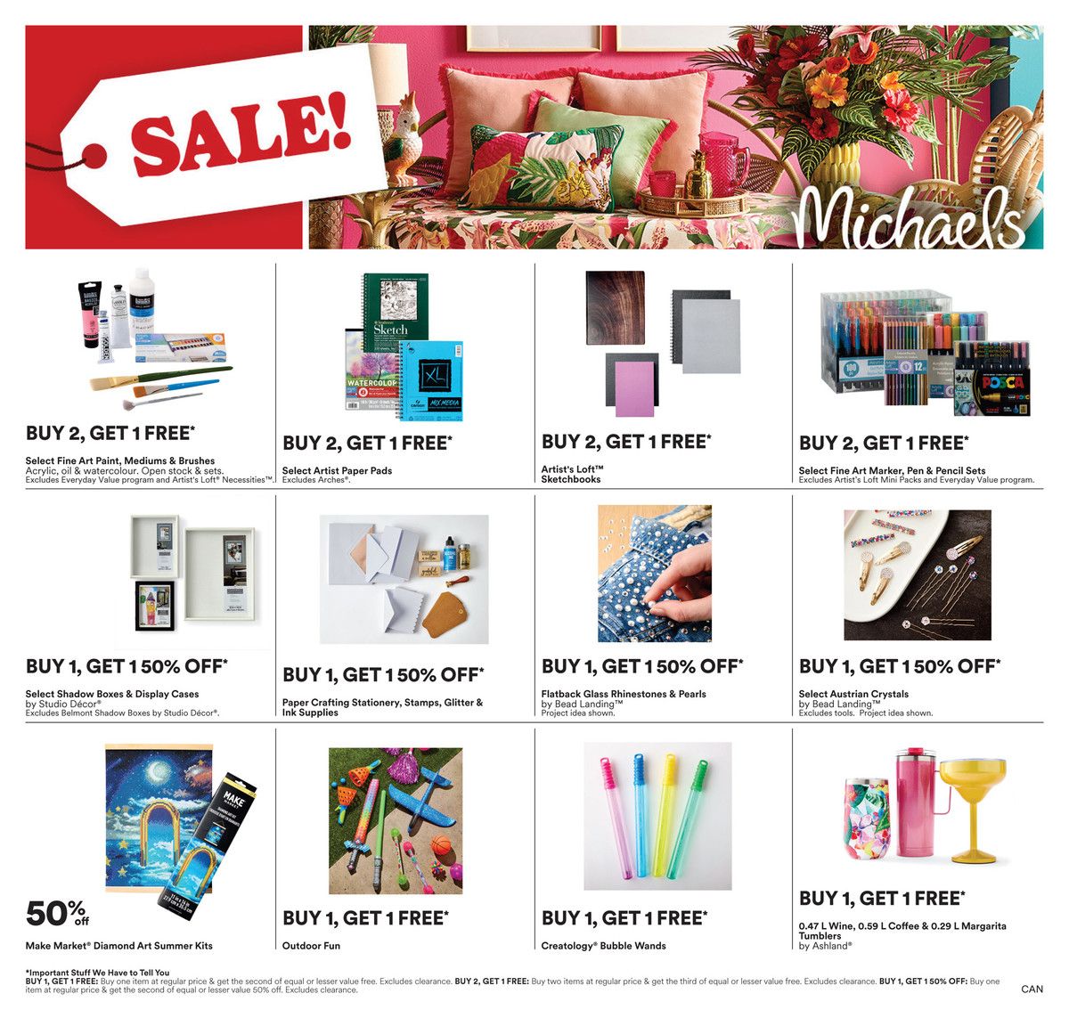 Michael's Flyer July 3 to 9