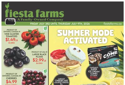 Fiesta Farms Flyer July 3 to 9