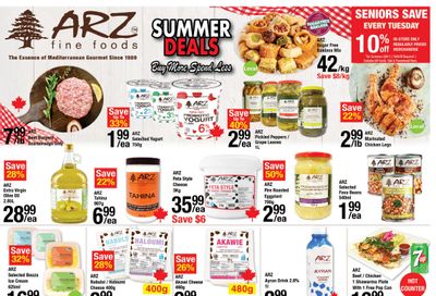 Arz Fine Foods Flyer July 3 to 9