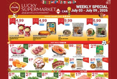 Lucky Supermarket (Calgary) Flyer July 3 to 9