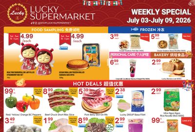 Lucky Supermarket (Winnipeg) Flyer July 3 to 9