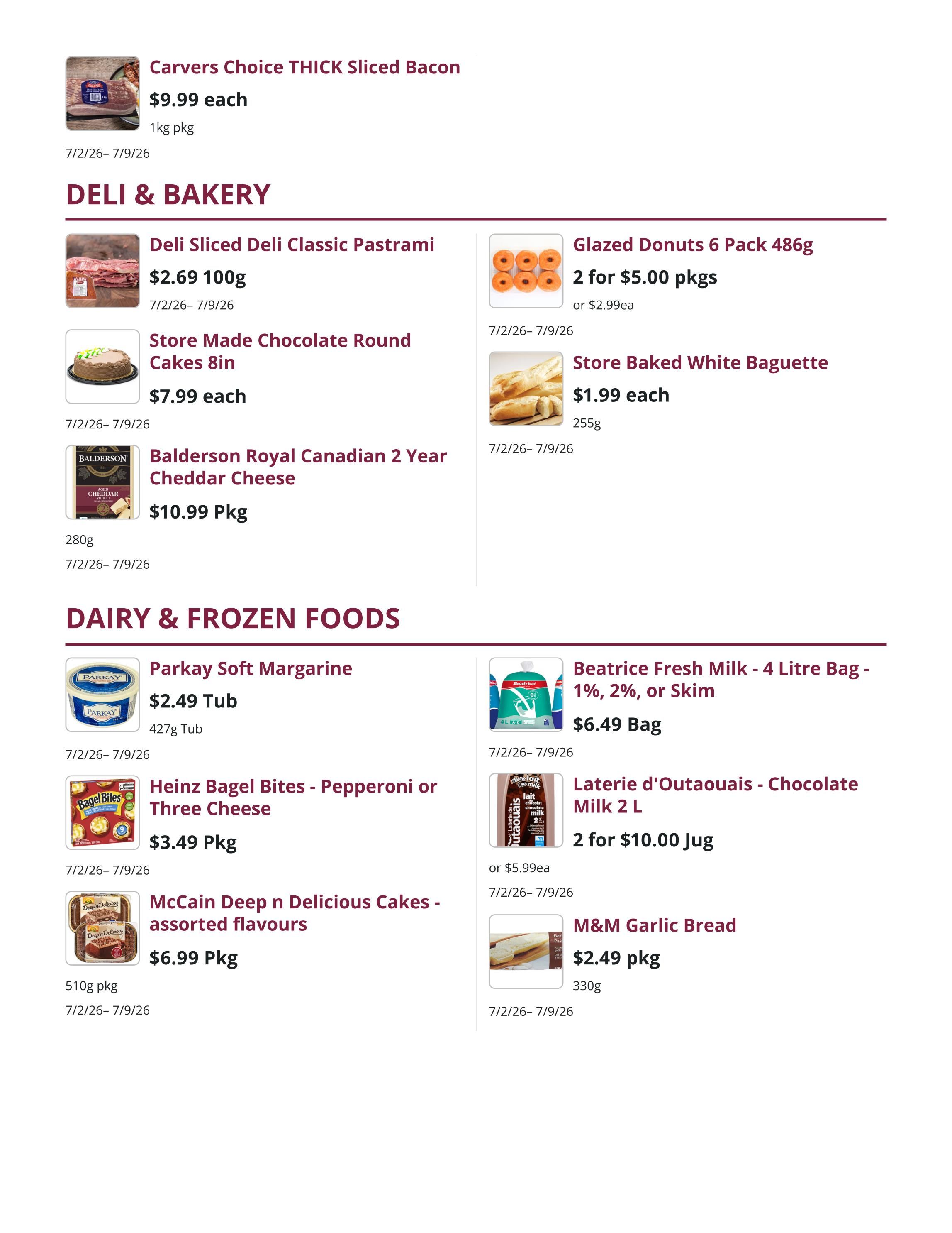 Mike Dean Local Grocer Flyer July 2 to 8
