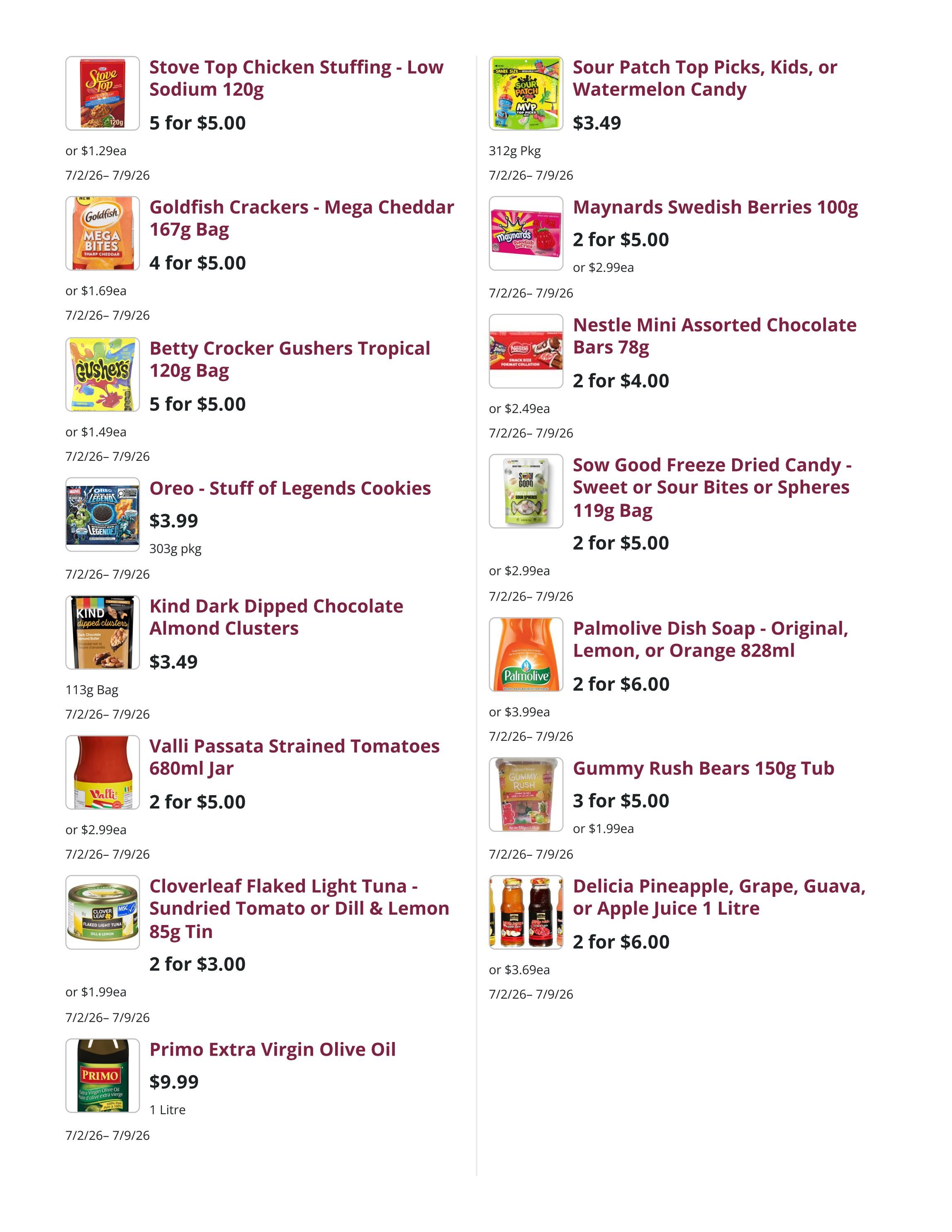 Mike Dean Local Grocer Flyer July 2 to 8