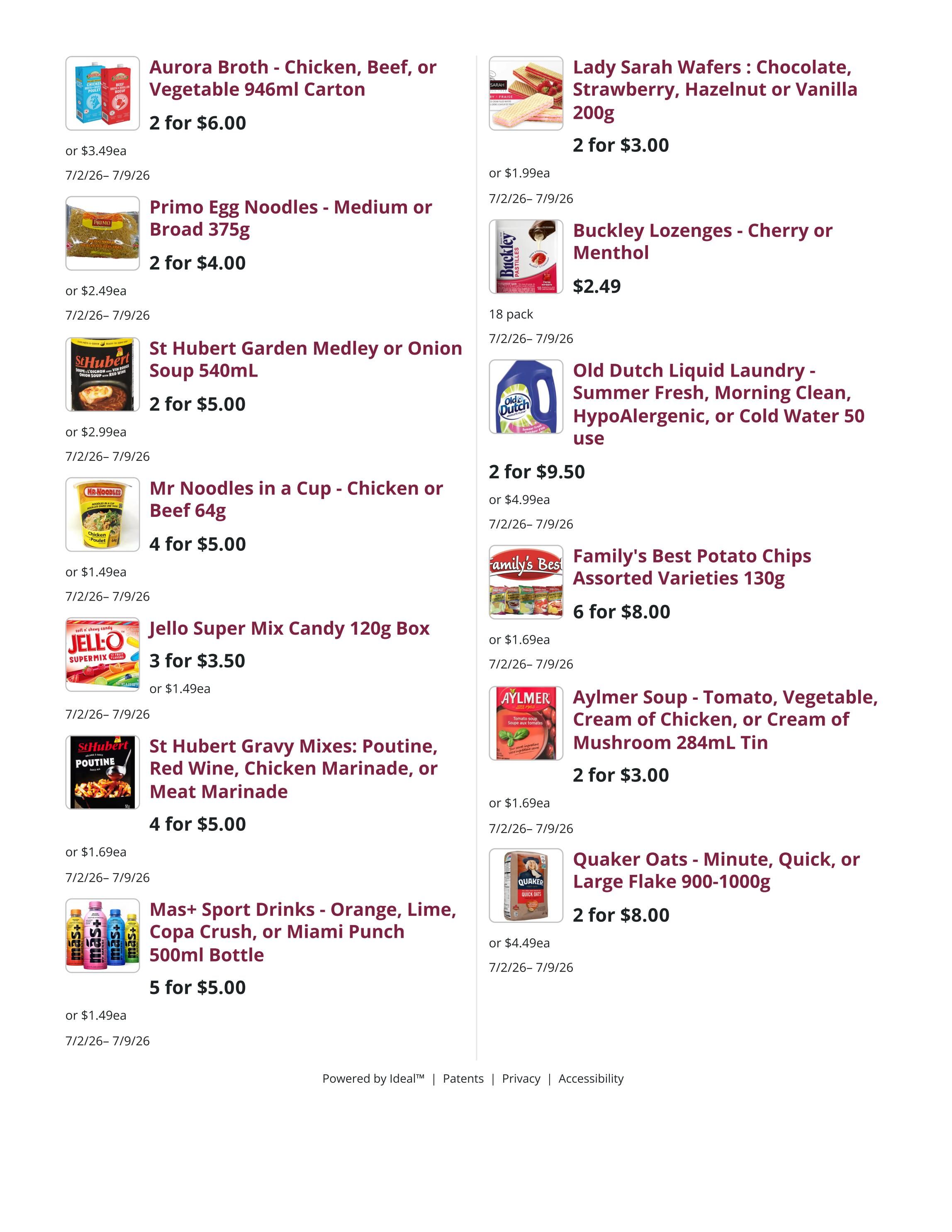 Mike Dean Local Grocer Flyer July 2 to 8