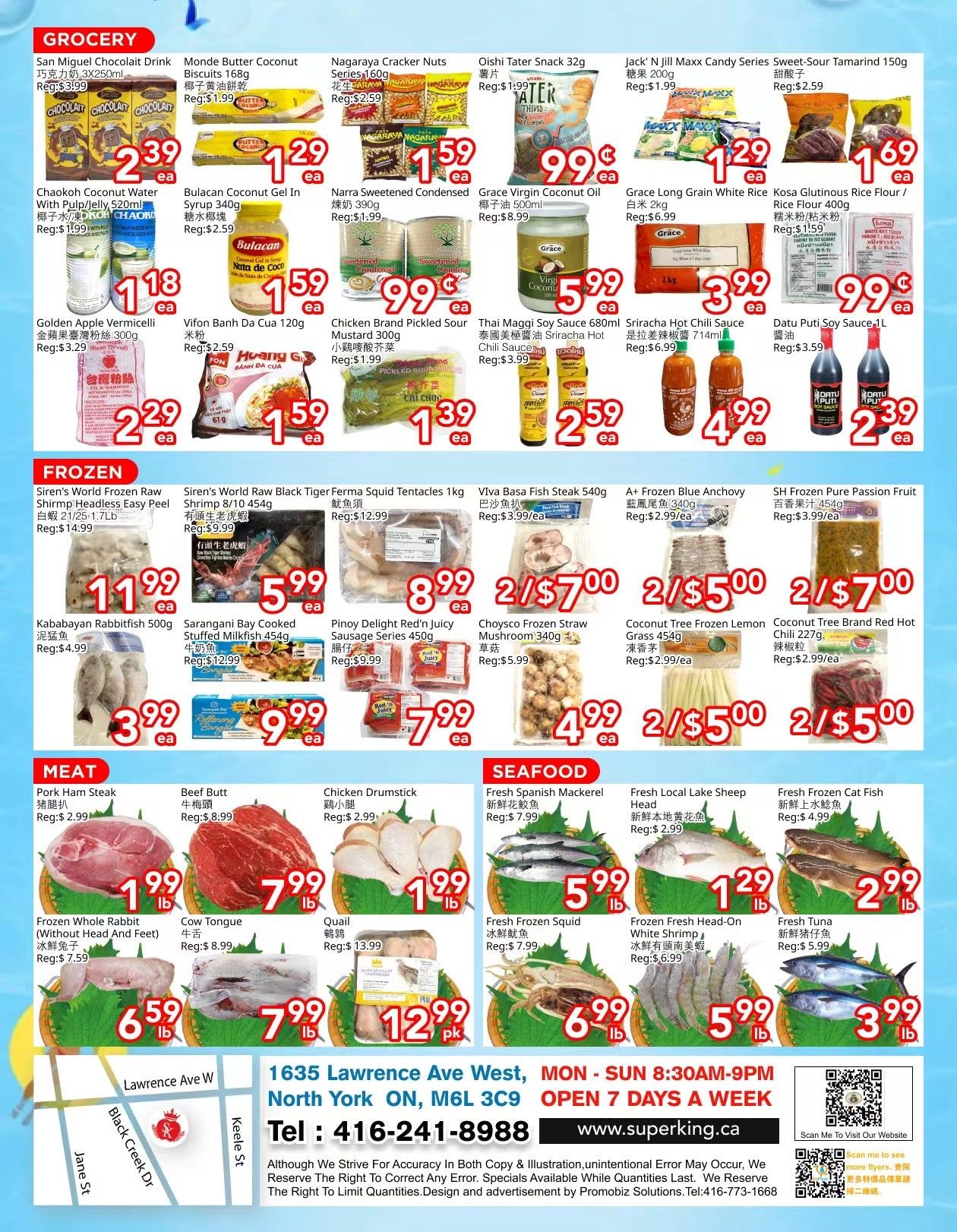 Superking Supermarket (North York) Flyer July 3 to 9