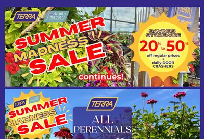 Terra Greenhouses Flyer July 3 to 9